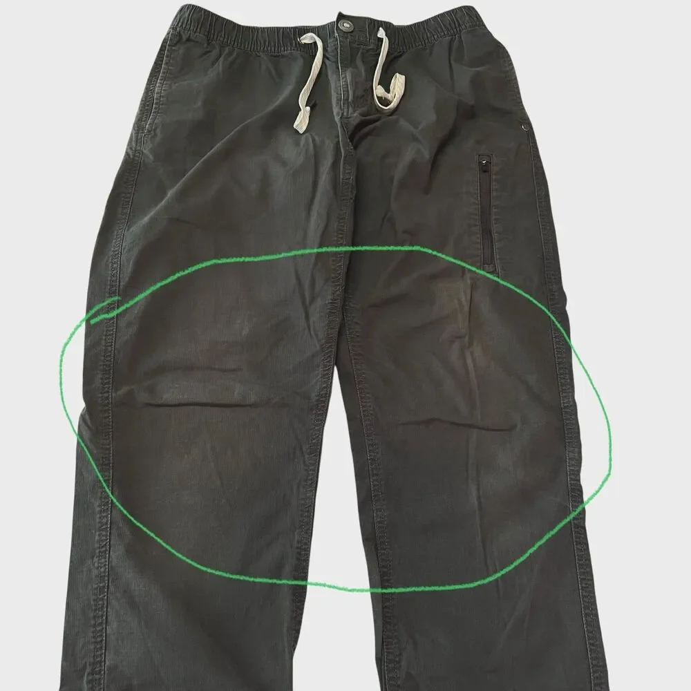 Vuori Pants Women's Large Gray Ripstop 33" Inseam Outdoor Please Read Details - Picture 6 of 16